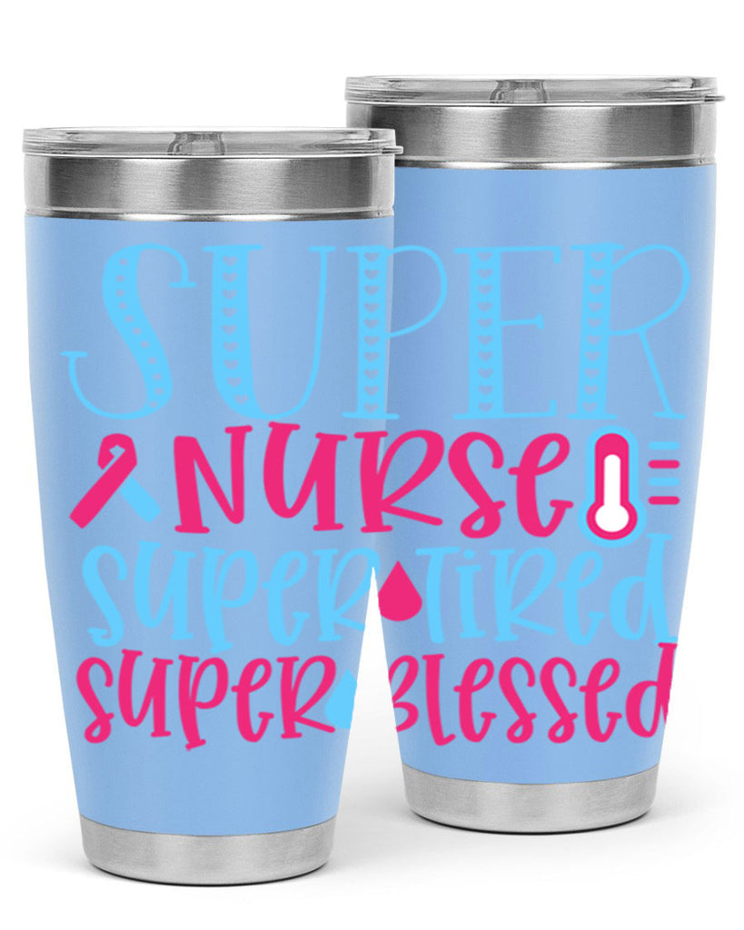 Super Nurse Super Tired Style Style 23#- nurse- tumbler