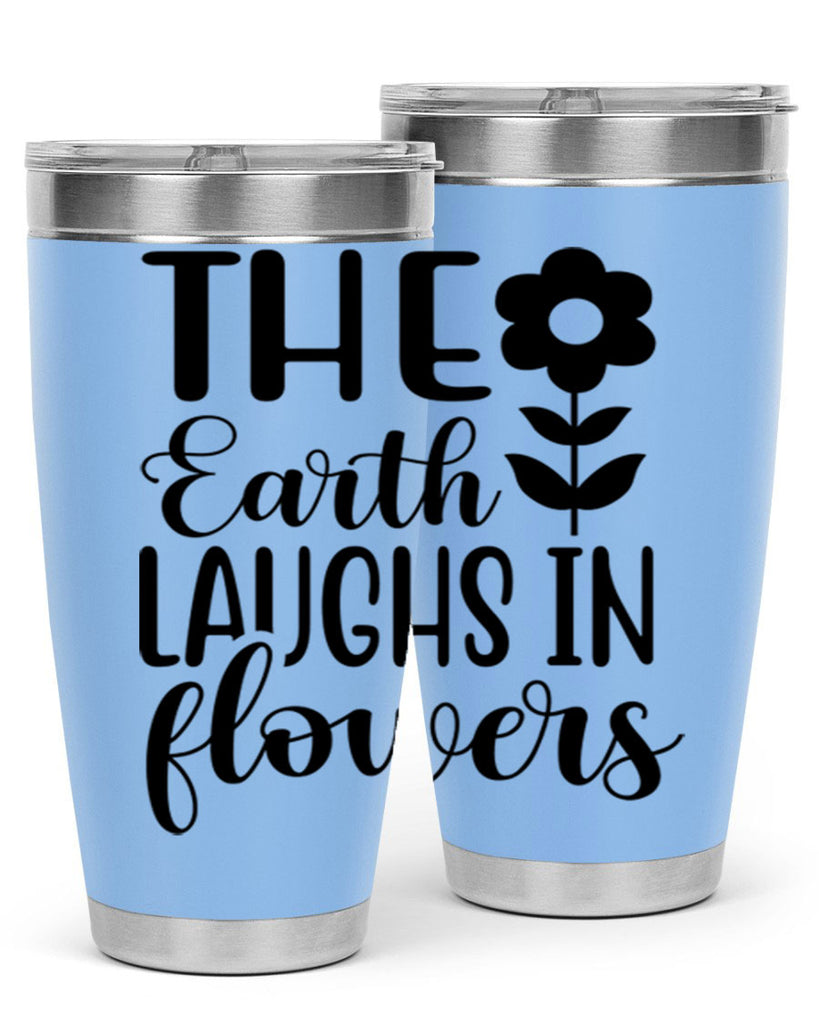 The earth laughs in flowers 548#- spring- Tumbler