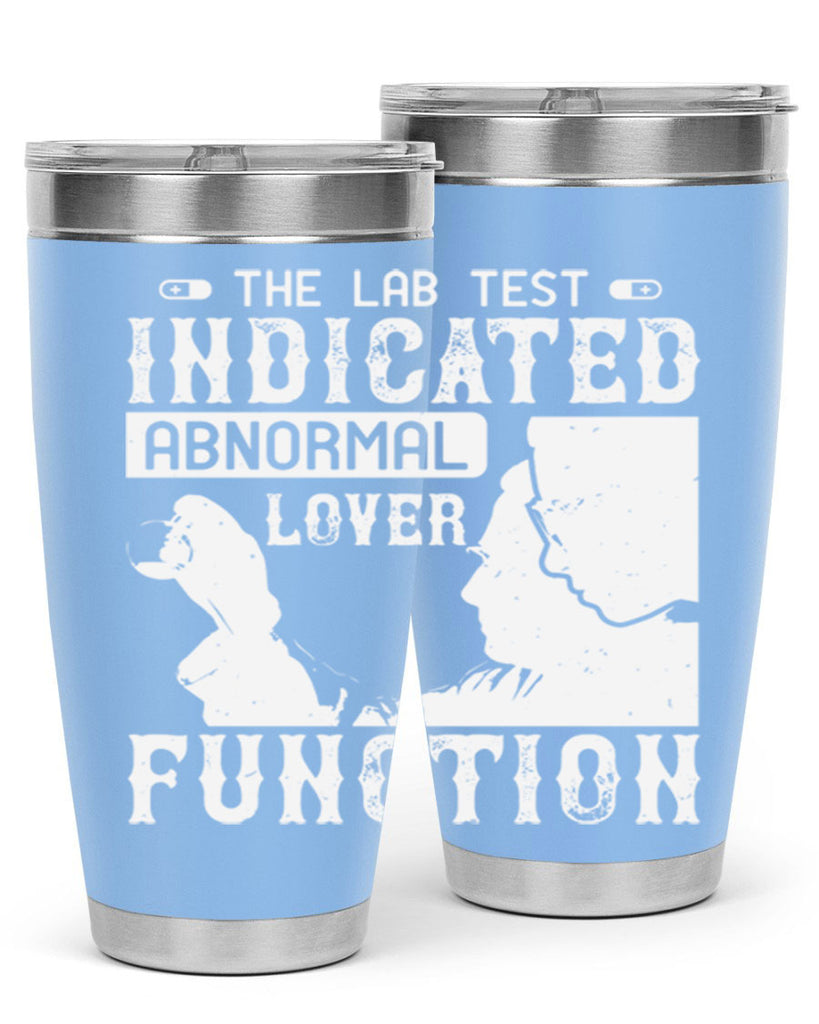 The lab test indicated abnormal lover function Style 22#- medical- tumbler