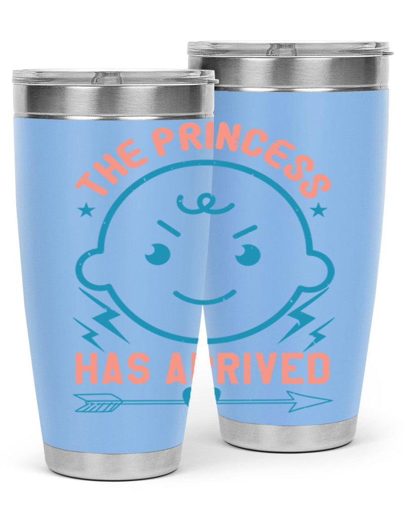 The princess has arrived Style 10#- baby shower- tumbler