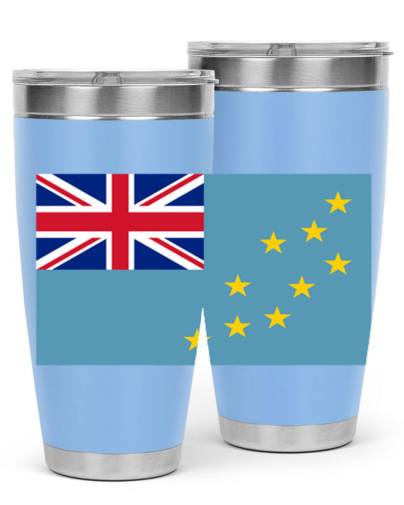Tuvalu 15#- world flags- Tumbler
