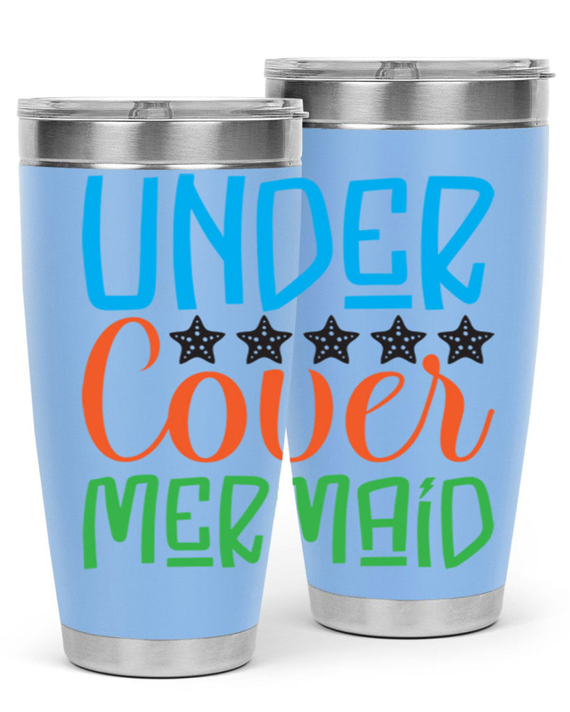 Under Cover Mermaid 648#- mermaid- Tumbler
