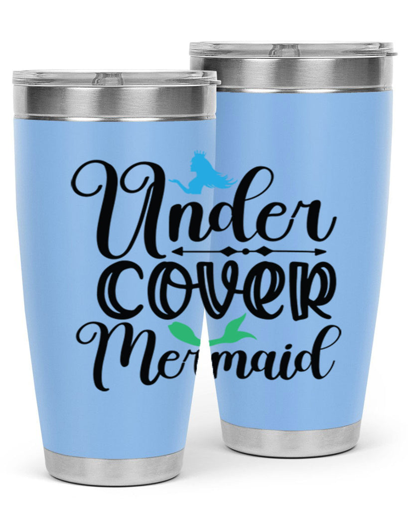 Under Cover Mermaid 651#- mermaid- Tumbler