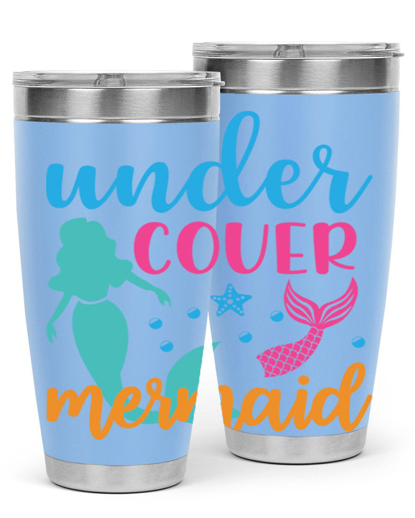 Under Cover Mermaid Design 654#- mermaid- Tumbler