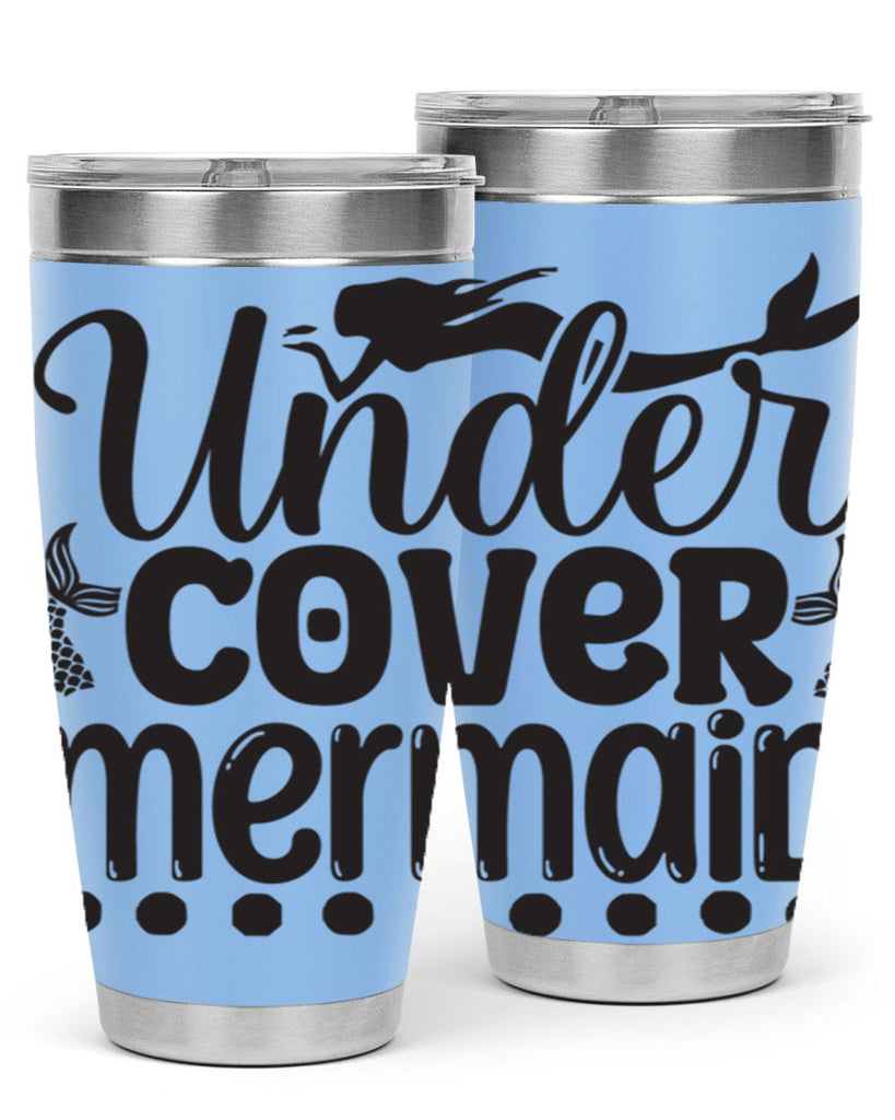 Under cover mermaid 649#- mermaid- Tumbler