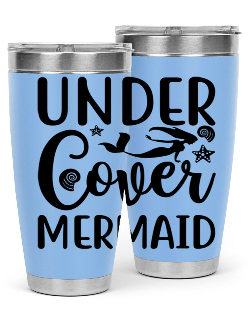 Under cover mermaid design 655#- mermaid- Tumbler