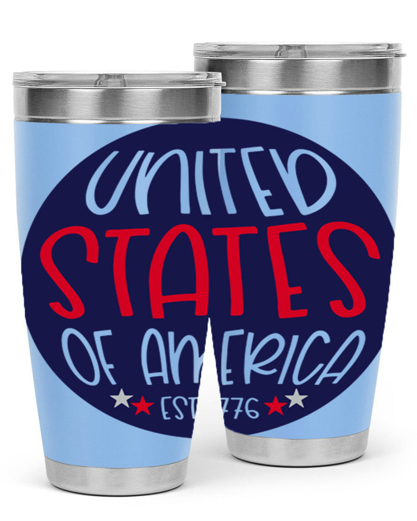 United States Of America Est Style 176#- Fourt Of July- Tumbler