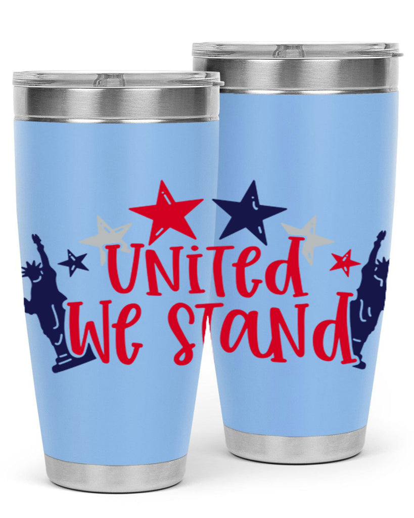 United We Stand Style 179#- Fourt Of July- Tumbler