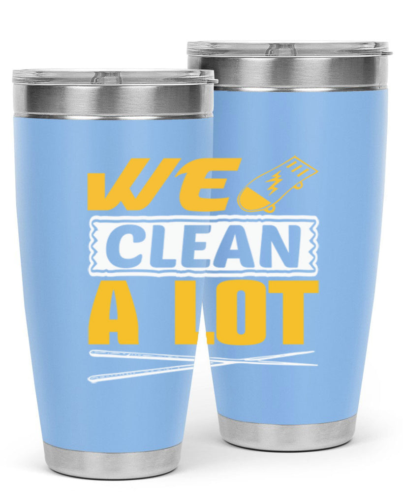 We clean a lot Style 10#- cleaner- tumbler