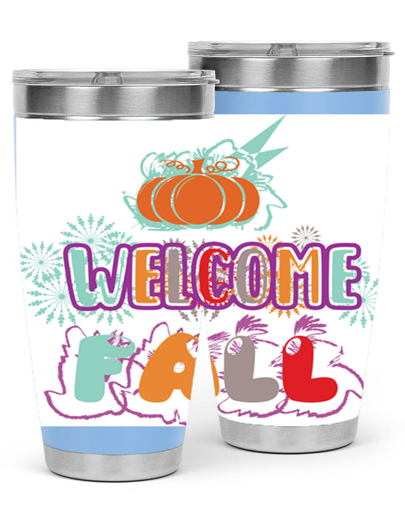 WelcomeFalldesign 638#- fall- Tumbler