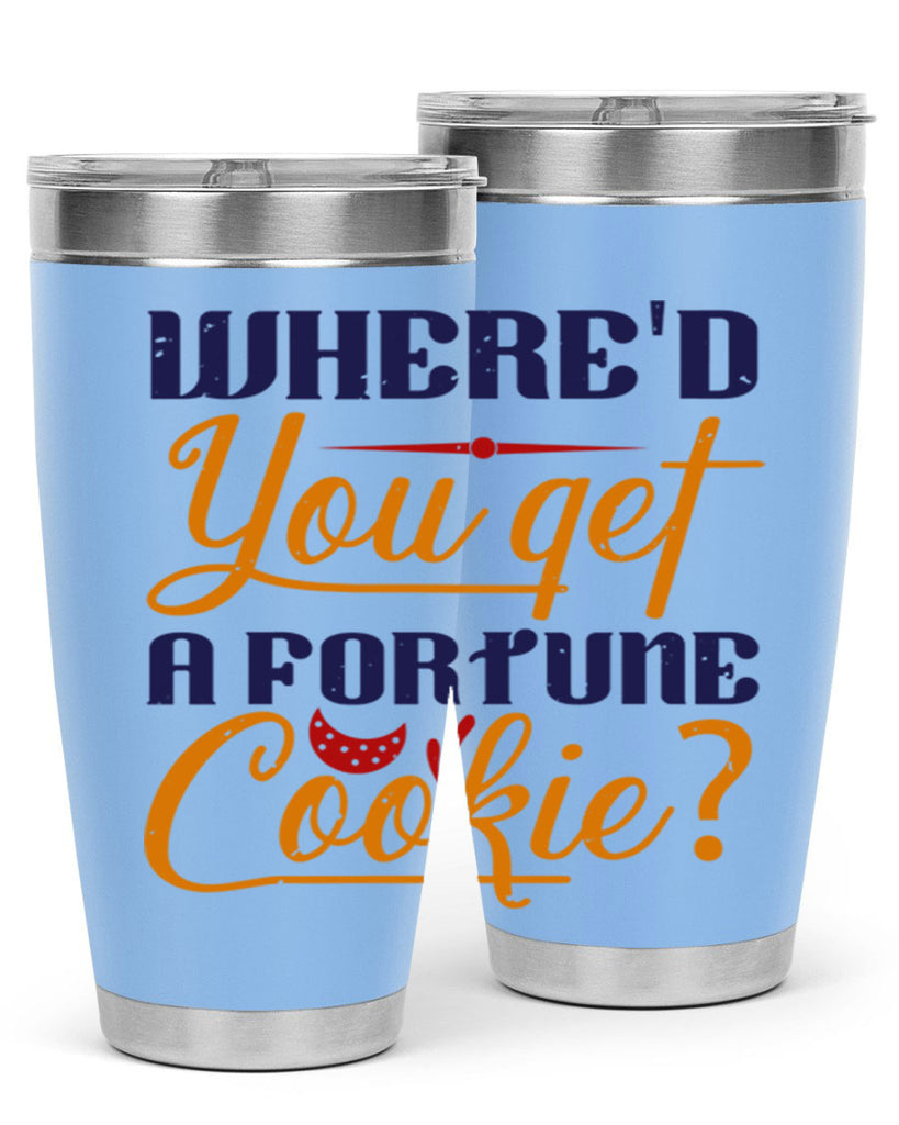 Whered you get that from a fortune cookie 14#- chess- Tumbler