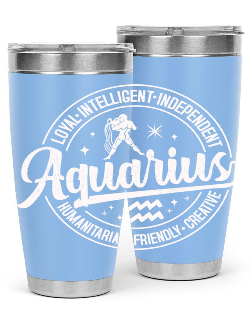 aquarius 77#- zodiac- Tumbler