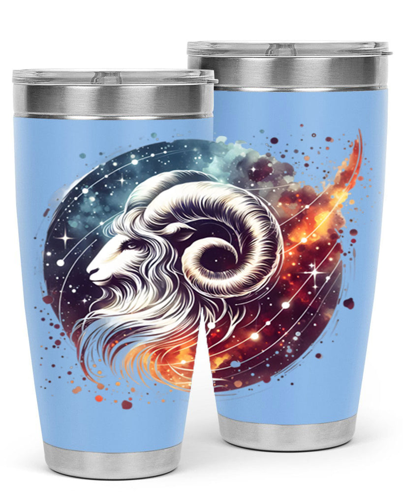 aries 124#- zodiac- Tumbler
