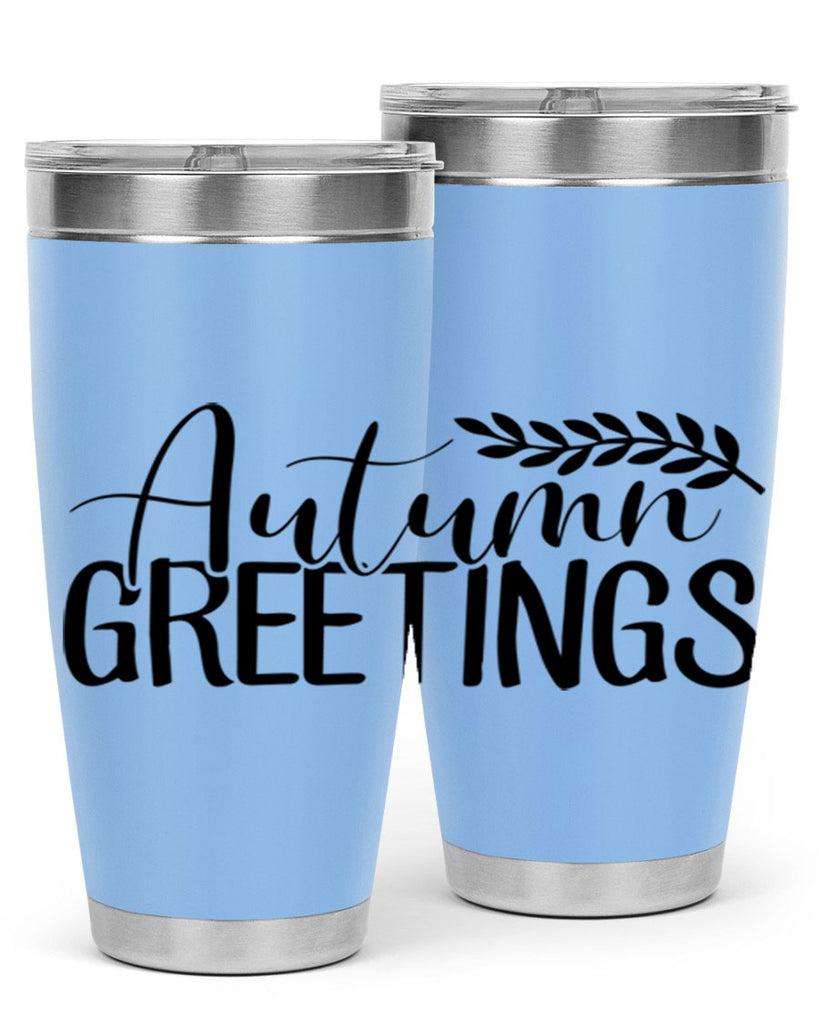 autumn greetings 13#- fall- Tumbler
