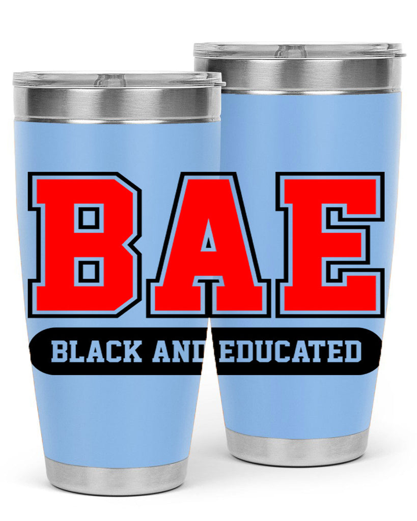 bae black and educated 266#- black words phrases- Cotton Tank