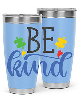 be kind Style 8#- autism- Tumbler