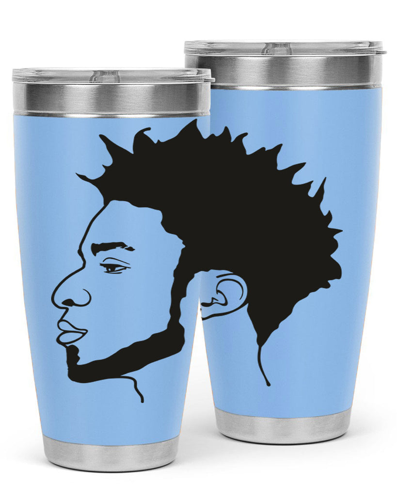 beardman 43#- black men - boys- tumbler