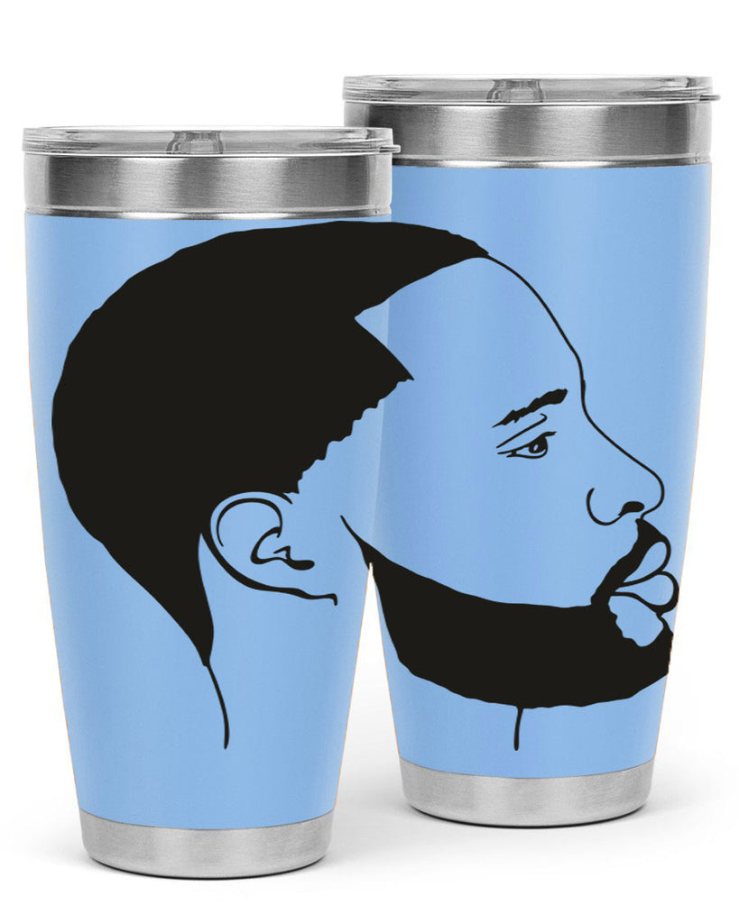 beardman 54#- black men - boys- tumbler