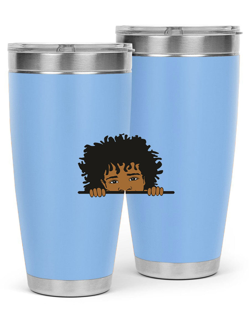 black boy 4#- black men - boys- tumbler