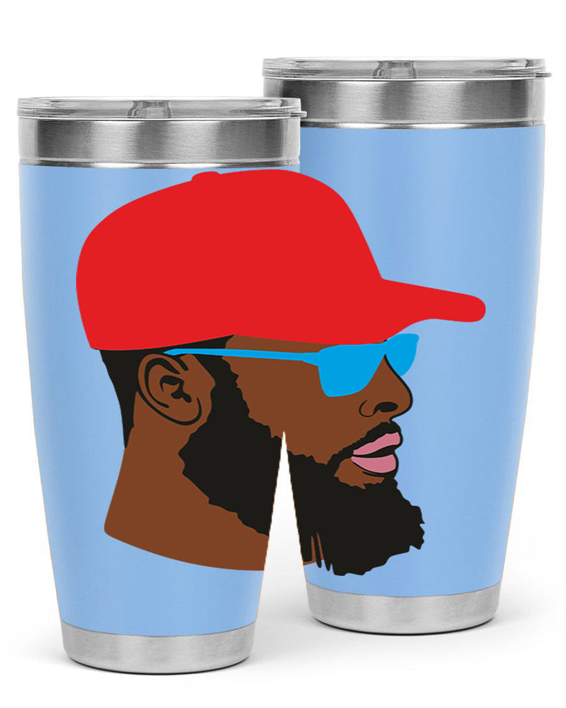 black man style 1#- black men - boys- tumbler