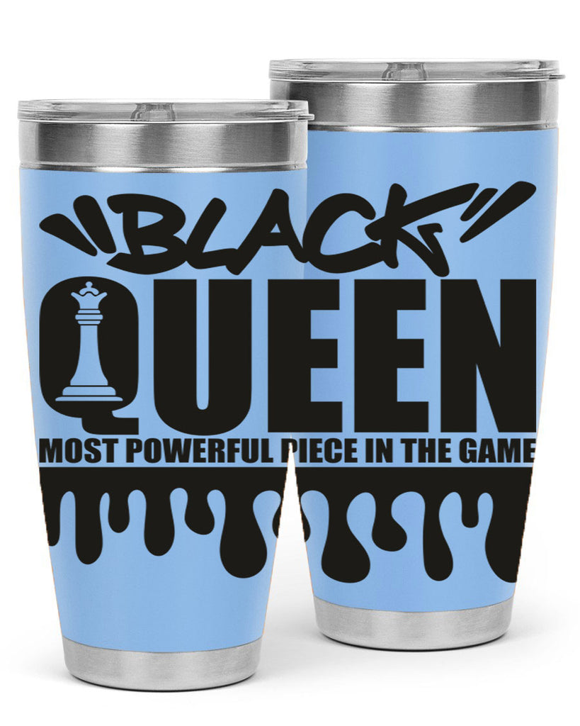 black queen 213#- black words phrases- Cotton Tank