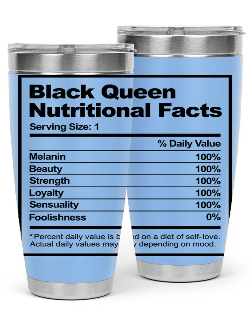 black queen nutritional facts 219#- black words phrases- Cotton Tank