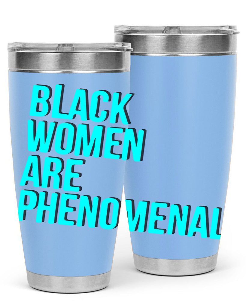 black woman are phenomenal color 216#- black words phrases- Cotton Tank