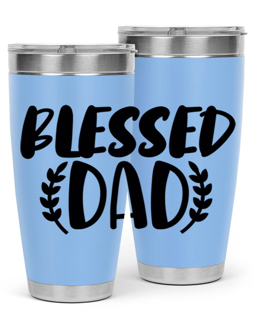 blessed dad 36#- dad- Tumbler