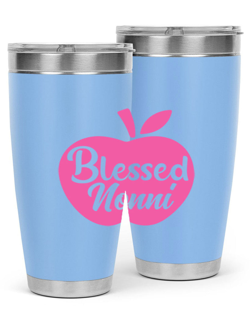 blessed nonni 58#- grandma - nana- Tumbler