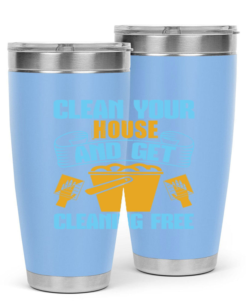 clean your house and get cleaning free Style 46#- cleaner- tumbler