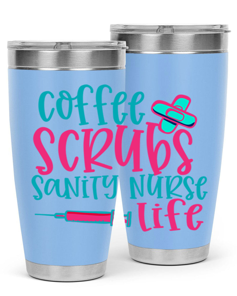 coffee scrubs sanity nurse life Style 390#- nurse- tumbler