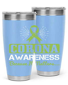 corona awareness because it matters Style 26#- corona virus- Tumbler