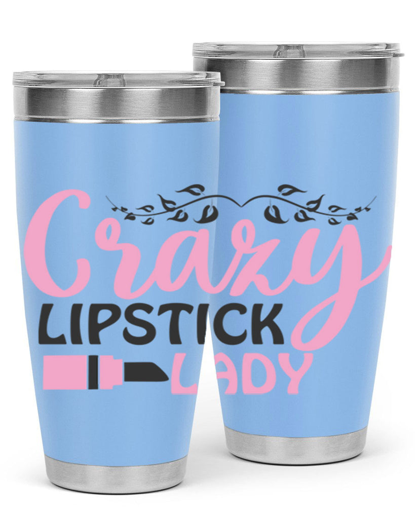 crazy lipstick lady Style 159#- make up- Tumbler
