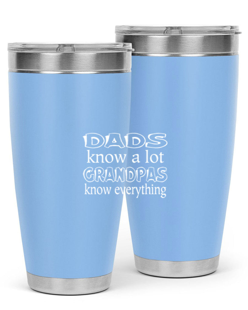 dads know a lot 17#- dad- Tumbler