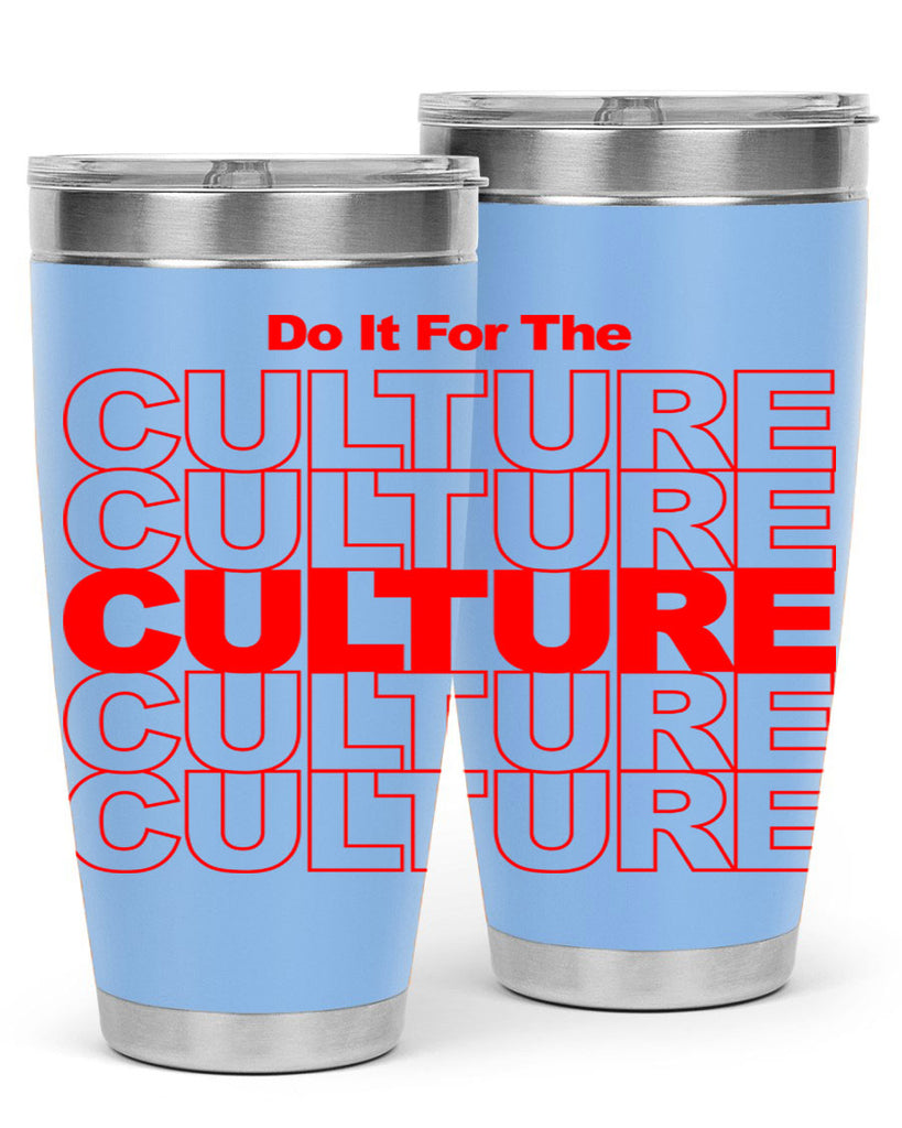 do it for the culture 170#- black words phrases- Cotton Tank