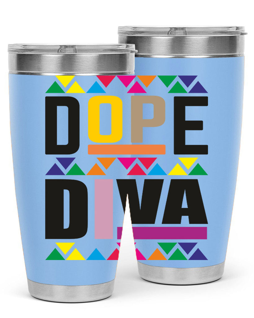dope diva- black words phrases- Cotton Tank