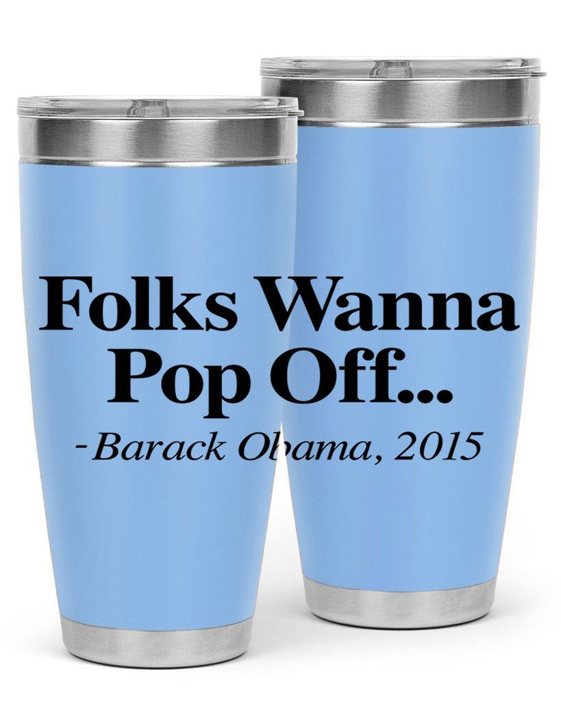 folks wanna pop off 151#- black words phrases- Cotton Tank