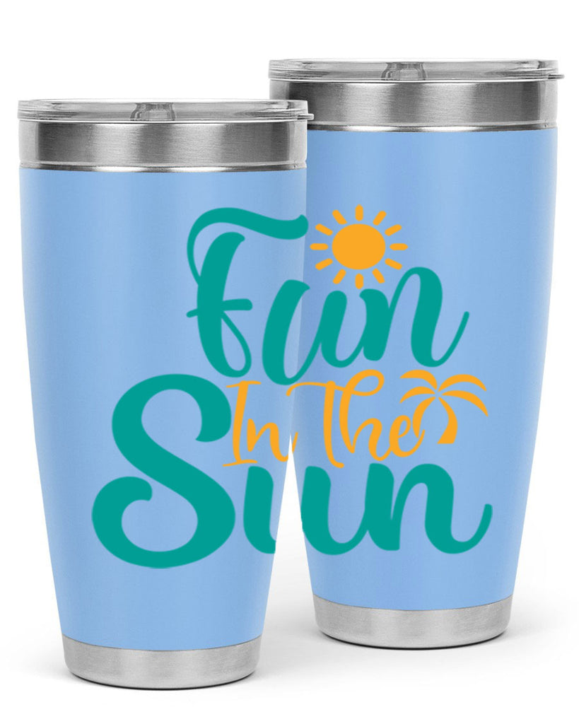 fun in the sun Style 104#- summer- Tumbler