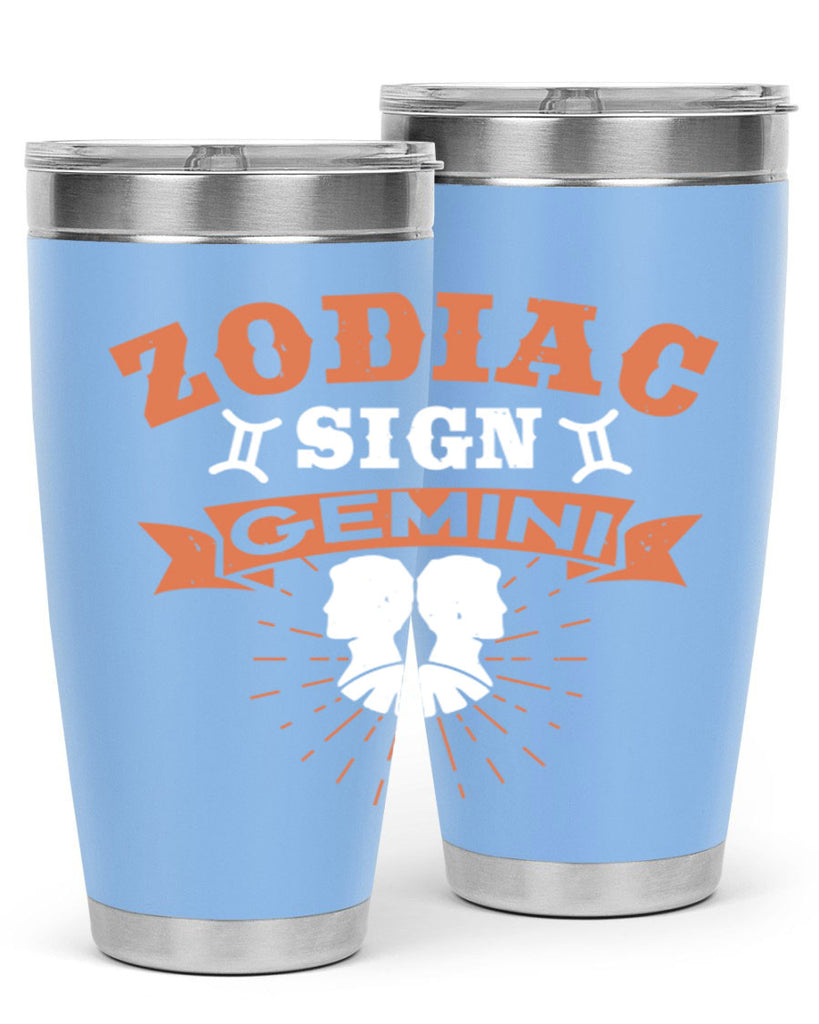 gemini 246#- zodiac- Tumbler