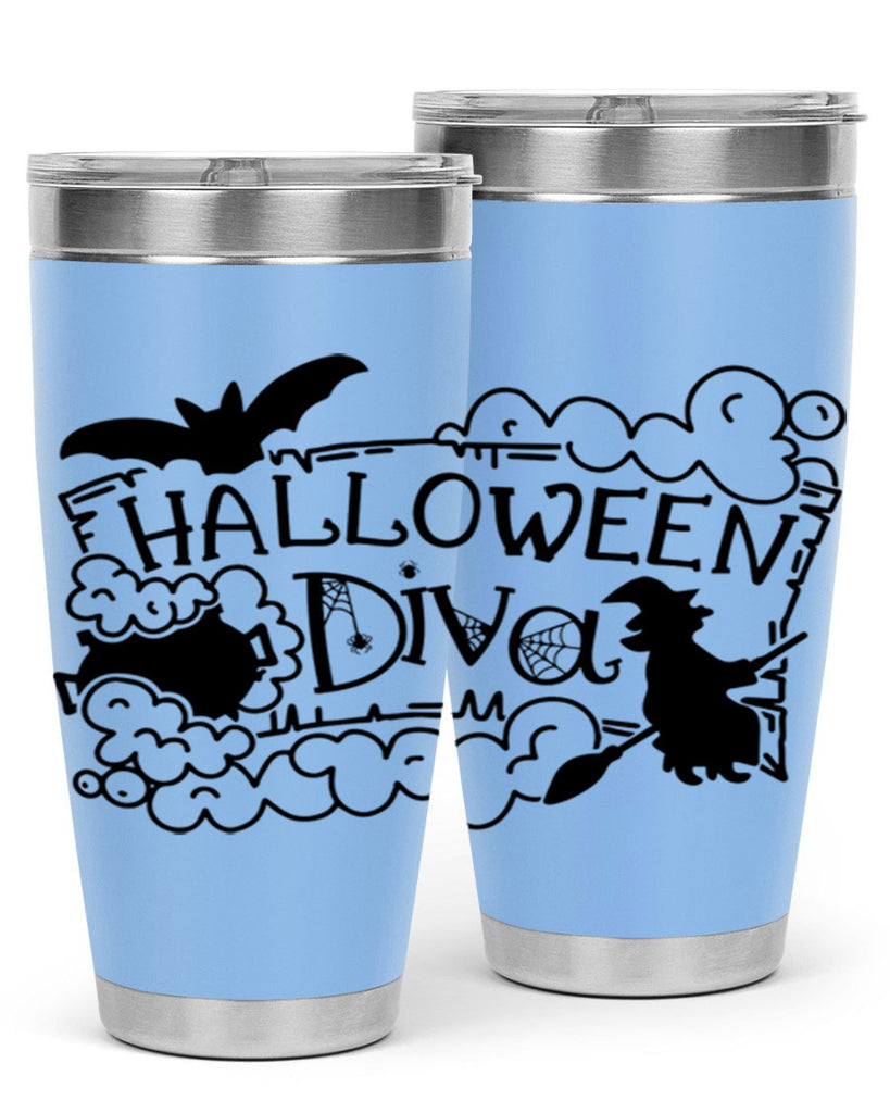 halloween diva 74#- halloween- Tumbler