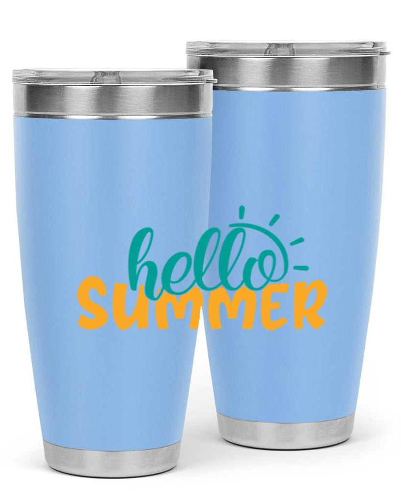 hello summer Style 97#- summer- Tumbler