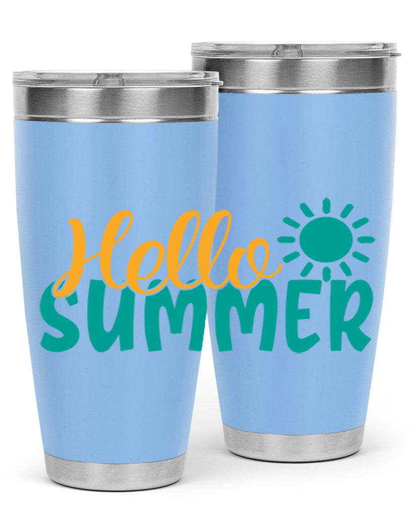 hello summer Style 98#- summer- Tumbler