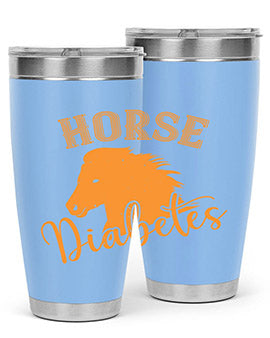 horse diabetes Style 34#- diabetes- Tumbler
