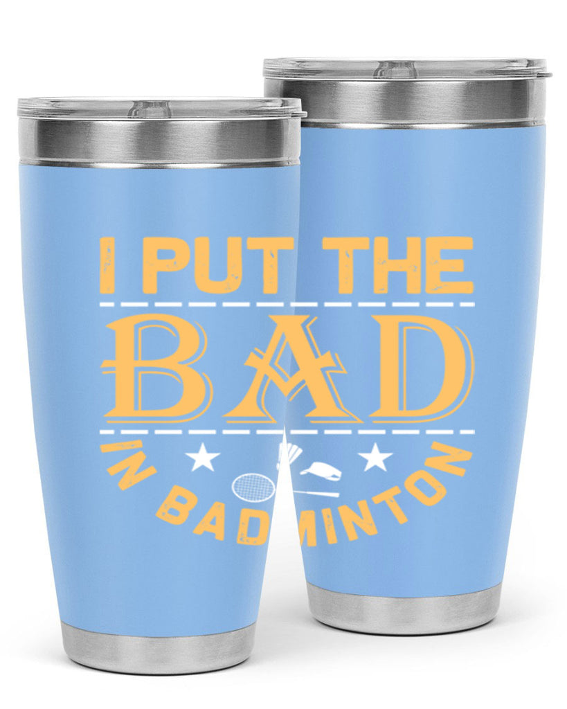 i 1056#- badminton- Tumbler
