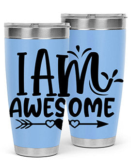 i am awesome Style 19#- autism- Tumbler