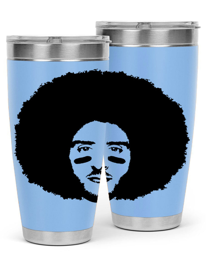 kaepernick 23#- black men - boys- tumbler