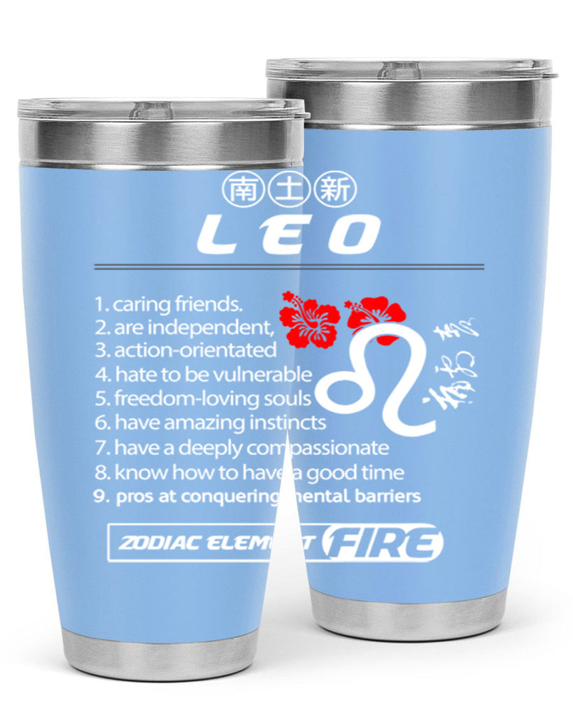 leo 307#- zodiac- Tumbler