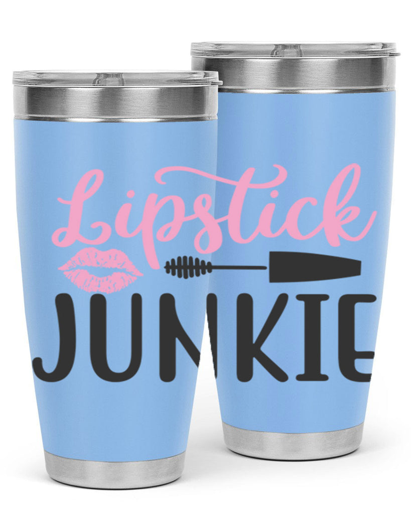 lipstick junkie Style 154#- make up- Tumbler