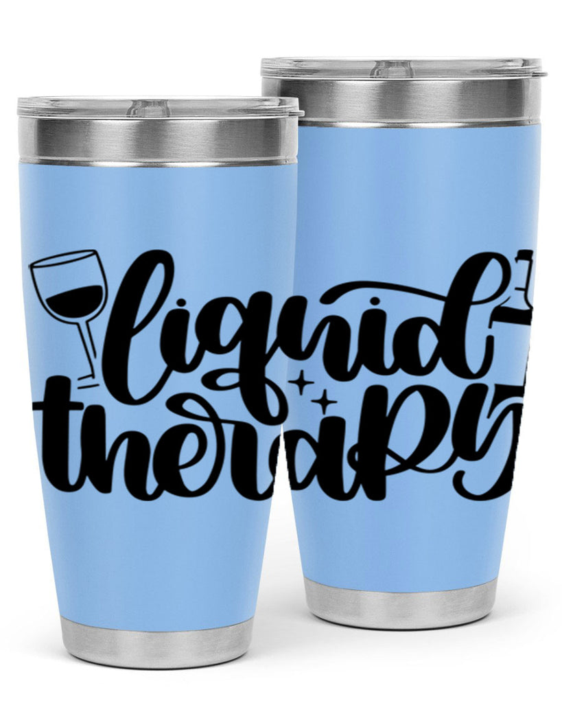 liquid therapy 45#- wine- Tumbler