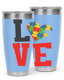 love Style 29#- autism- Tumbler